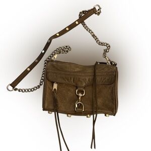 Rebecca Minkoff Tan Leather Crossbody Bag
